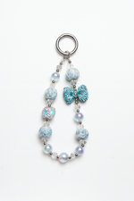 Load image into Gallery viewer, Crystal Bow Textured Bead Charm – Premium Collection