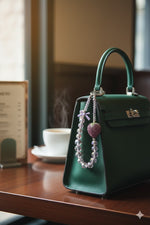 Load image into Gallery viewer, Crystal Strawberry Beaded Charm – Premium Collection