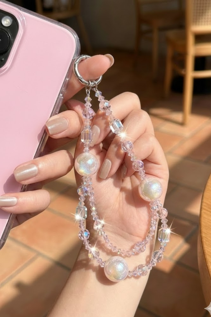 Crystal Galaxy Beaded Charm – Premium Collection