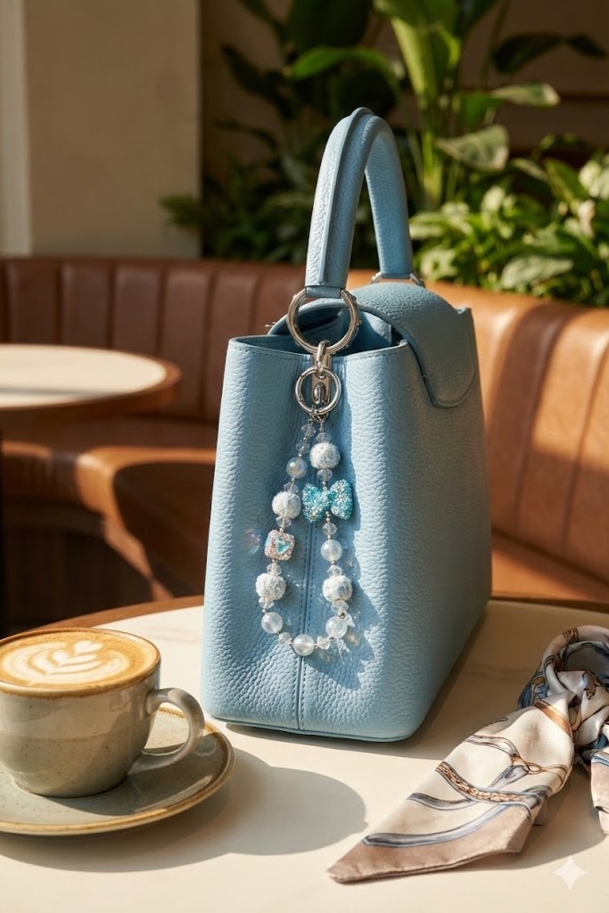 Crystal Bow Textured Bead Charm – Premium Collection