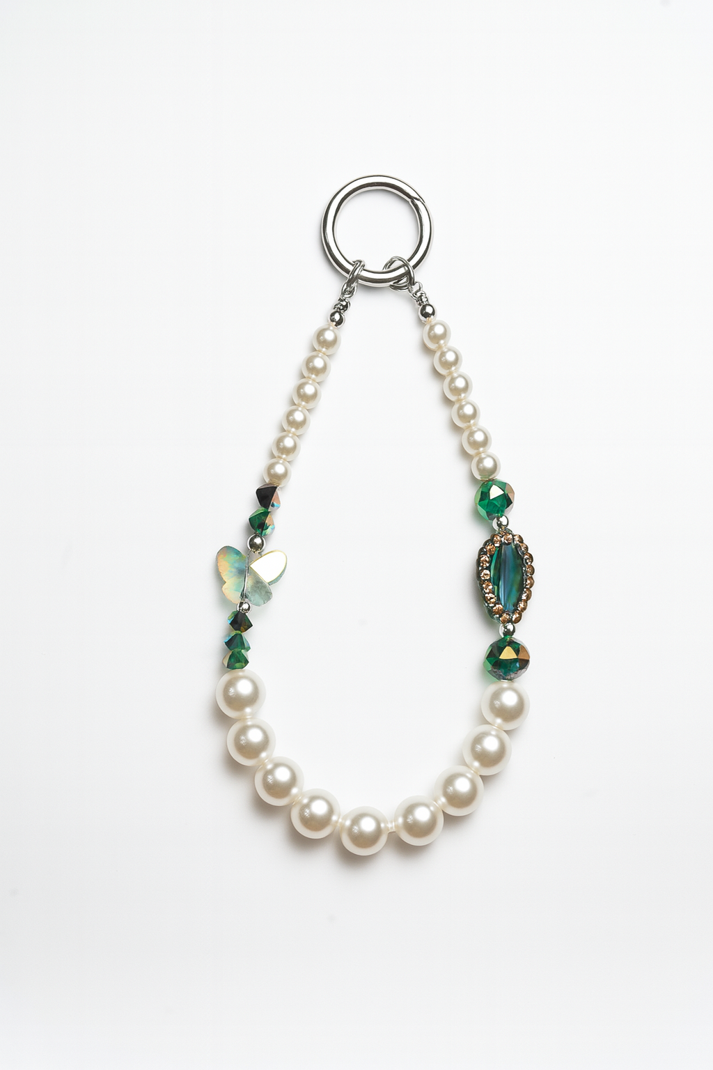 Elegant Pearl Crystal Charm – Premium Collection