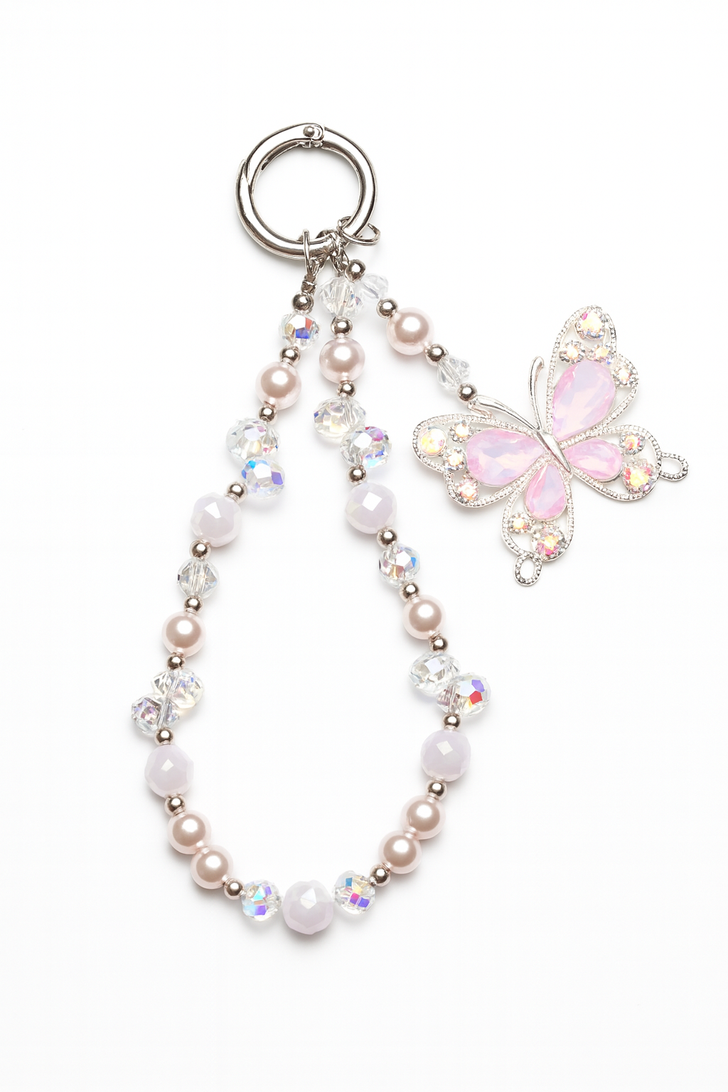 Elegant Crystal Butterfly Charm – Premium Collection