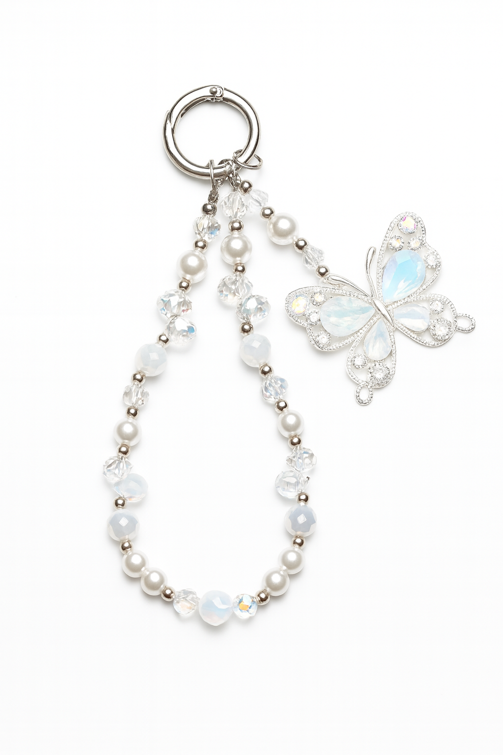 Elegant Crystal Butterfly Charm – Premium Collection