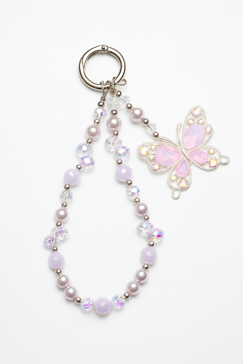 Elegant Crystal Butterfly Charm – Premium Collection