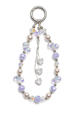 Load image into Gallery viewer, Crystal Heart Pearl Beaded Charm – Premium Collection
