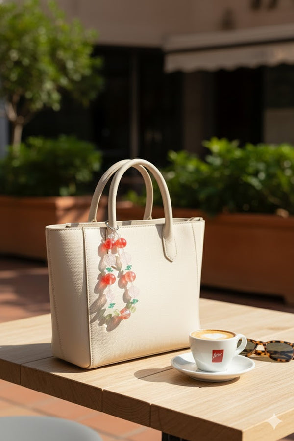 Crystal Bloom Beaded Charm – Premium Collection