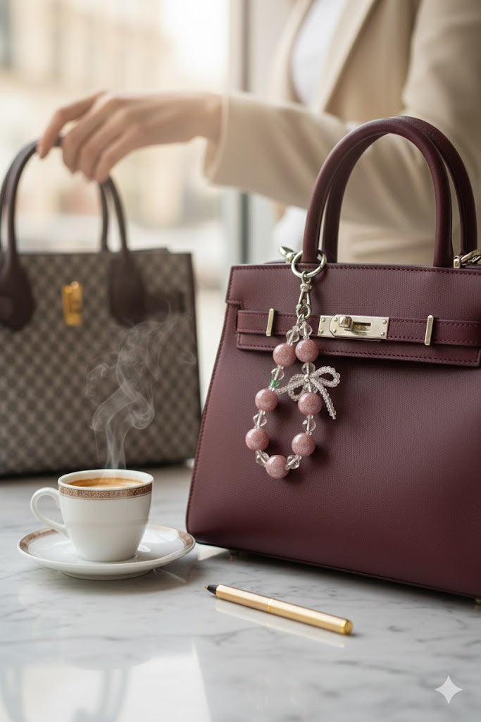 Crystal Glitter Beaded Charm – Premium Collection