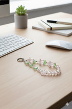 Load image into Gallery viewer, Crystal Tulip Beaded Charm – Premium Collection
