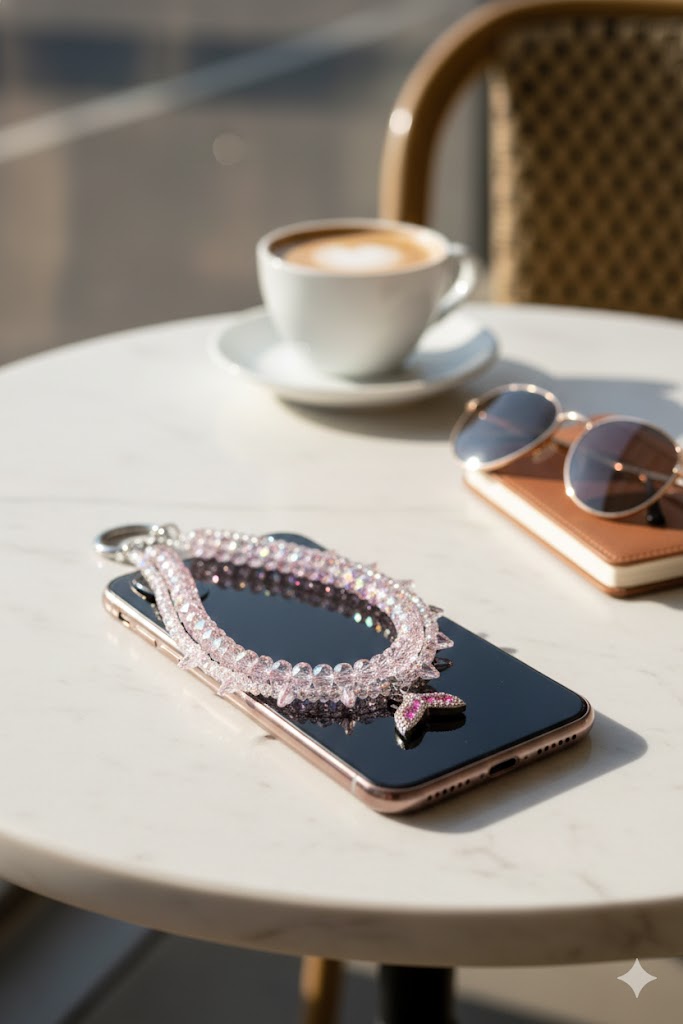 Crystal Mermaid Tail Beaded Charm – Premium Collection