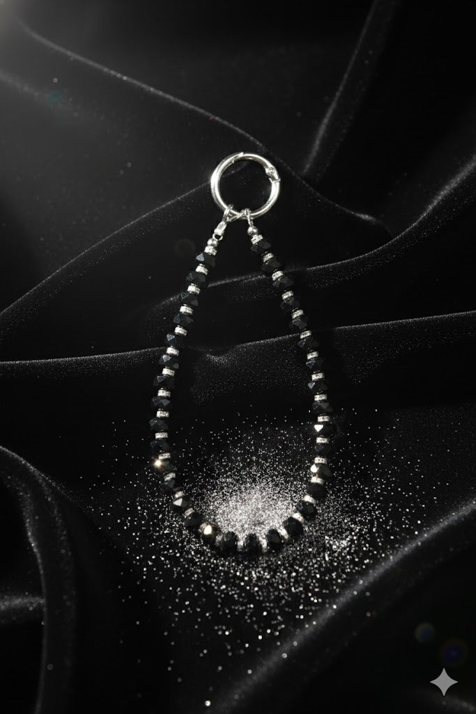 Crystal Minimal Beaded Charm – Premium Collection