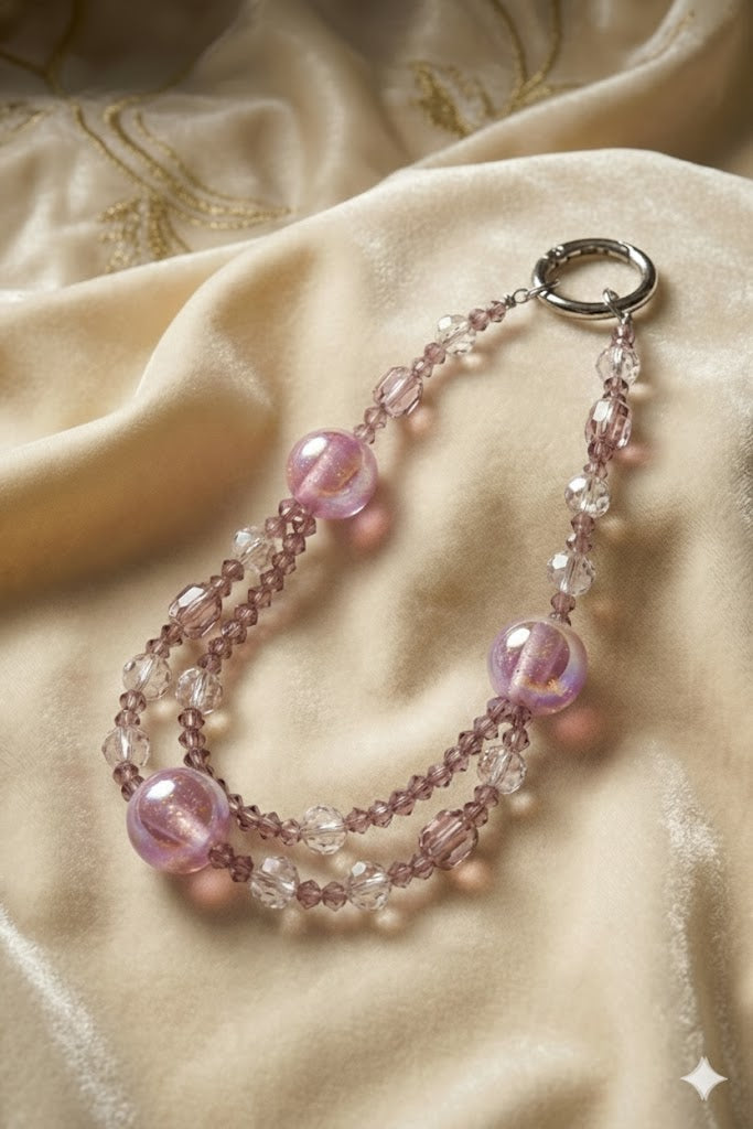 Crystal Galaxy Beaded Charm – Premium Collection