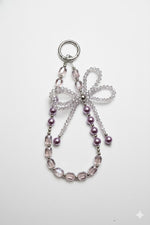 Load image into Gallery viewer, Crystal Bow Beaded Charm – Premium Collection
