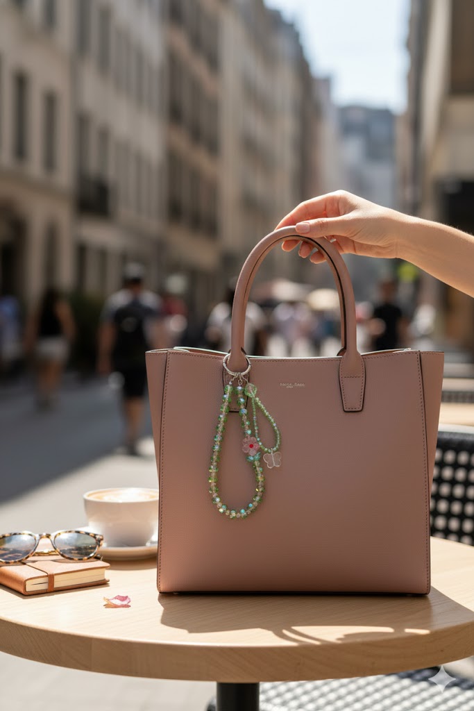 Crystal Floral Beaded Charm – Premium Collection